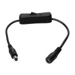 Intrerupator pe fir cu adaptor alimalimentare 2.1x5.5 m-t 30cm