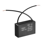 C mot 3.3uF/450Vac cu 2fire rectangular negru