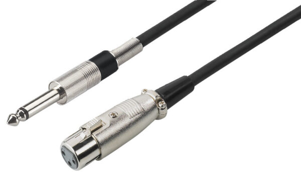 Cablu 6.3mo-XLR t-m 12m HQ