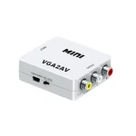 Convertor VGA-AV HD15+3.5st-3RCA m-m unidirectional