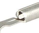 Conector 1p hermafrodit 30A alb cu pin 1.3-5.3mmp