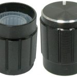 Buton 13mm negru