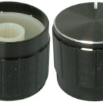 Buton 19mm negru