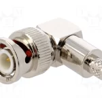 Mufa BNC tata RG59 90grd sertizare