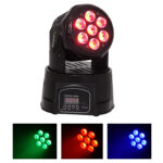 Moving head 7x10W LED DMX