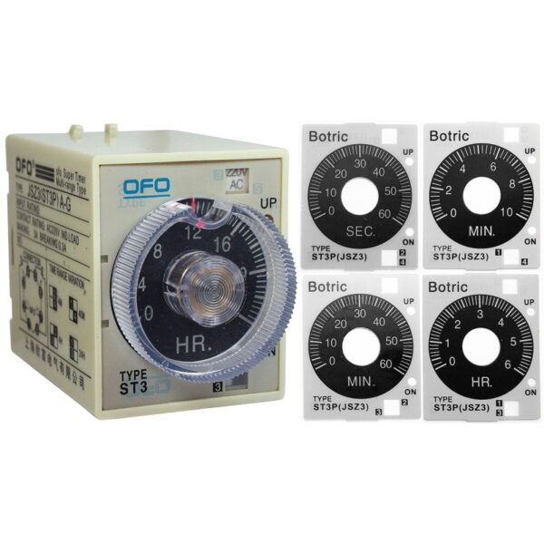 Releu timp 60s/10m/60min/6h