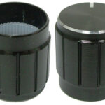Buton 15mm negru