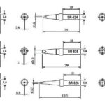 Varf ciocan SR-625 3.2mm lat