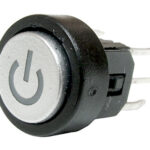 Buton fr 14x10mm LED StdBy