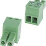 Conect 2p 3.81mm mama fir surub