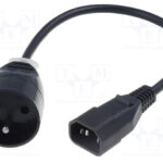 Adapt alim PC-1xSchuko t-m 0.3m