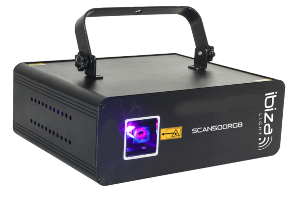 Efect LASER Ibiza SCAN500RGB