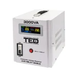 Stabilizator tensiune 3kVA 1800W relee TED
