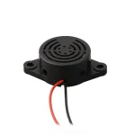 Buzer activ 3-24Vdc continuu negru