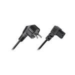 Cablu alimentare PC 1.8m 90grd 3x1mmp