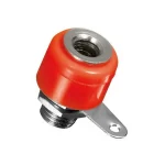 Borna 4mm mama panou rosie 11x16mm