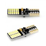 Led bec T10 24Lx4014 alb rece CanBus