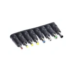 Kit 8 adaptoare alimentare laptop 2.1x5.5mm