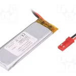 Accu.ind.60x20x5mm 3.7V 510mAh Li-Po