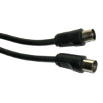 Cablu ant TV m-t 1.5m negru
