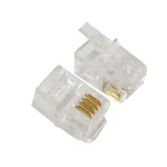 Mufa 4P4C RJ9 RJ10 RJ22