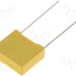 C poli 220nF/250Vdc MKT 13x6x12mm SR