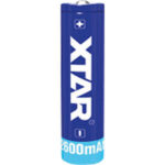 Accu.Xtar.18650 3.7V 2.6Ah Li-Ion 4.5A +proeminent