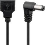 Cablu USB A-2.1x5.5mm t-t 0.5m