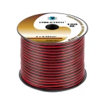 Cablu difuzor 2x0.35mmp rosu-negru cupru