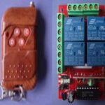 Kit receptor+telecomanda 4 canale tip1