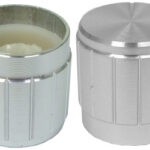 Buton 19mm argintiu