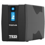 UPS 700VA TED line interactive cu stabilizator LCD+management