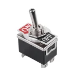Comutator maneta 2x10A 250Vac ON-OFF KN3(C)201AA1
