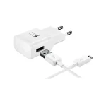 Alimentator USB A x1 retea fast charge+micro USB 0.8m
