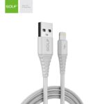 Cablu USB 3.0 A-LGT 3A 1m alb Golf eco