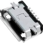 Mufa USB micro-B mama PCB SMD