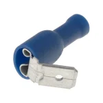 Papuc 6.3mm m+t albastru izolat