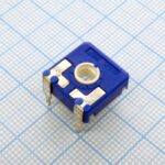Semireglabil 50K oriz 0.25W 14x14x6mm
