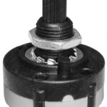 Comutator rotativ 6pozx2c 28x38mm