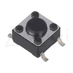 TactSW 6x6x4.3mm SMD