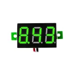 Voltmetru LED 5-30Vdc 34x23x17mm verde