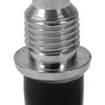 Buton FR NO 0.5A 250Vac 9x27mm negru