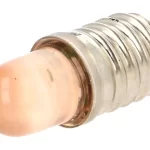Bec E10 230Vac LED portocaliu