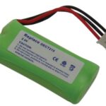 Accu.cord.2xAAA 2.4V 650mAh NiMh 3pini