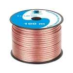 Cablu difuzor 2x1mmp transparent CCA