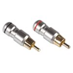 Mufa RCA tata aurita pe fir 6mm