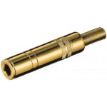Mufa 6.3st mama fir metal aurit