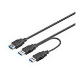 Cablu USB A 3.0-USB A 3.0 2t-m 0.3m