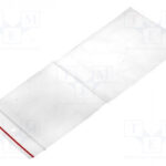 Punga plastic cu fermoar 90x200mm