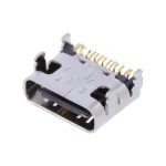 Mufa USB tip C mama PCB SMD 90grd 12pini